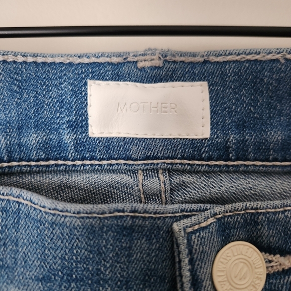 NWT MOTHER | The Weekender Fray Jeans in Twenty-Eight and a Half Wishes - Sz 32 - Picture 9 of 15